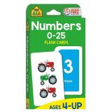 School Zone Numbers Flash Cards: Toddler, Preschool, Kindergarten, Learn Math, Addition, Subtraction, Numerical Order, Counting, Problem Solving, and More