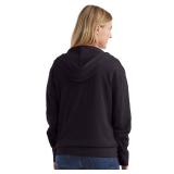 Hanes womens Slub Jersey fashion hoodies, Black, Small US