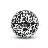 AND1 Fantom Rubber Basketball Black & White Graffiti 29.5