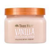 Tree Hut Vanilla Shea Sugar Exfoliating & Hydrating Body Scrub, 18 oz