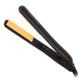 CHI Original Ceramic Flat Iron, Flat Iron For A Smooth Finish, Ceramic Floating Plates, Quick Heat Up, Analog On/Off Switch, 1" Iron Black