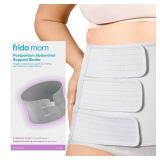 Frida Mom Belly Binder Postpartum Recovery, for Natural Delivery & C-Section Recovery, 9" High Adjustable Compression Wrap