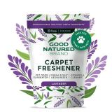 Good Natured Brand | Carpet Freshener & Deodorizer Powder | Pet Odor Eliminator for Strong Odor & Pet Urine | Fresh Natural Lavender Scent | Biodegradable, Safe for Homes with Pets - 31oz