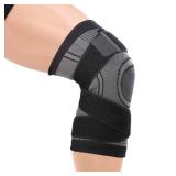 Mumian Knee Sleeve, Knee Pads Compression Fit Support -for Joint Pain and Arthritis Relief, Improved Circulation Compression - Wear Anywhere - Single (Black-XXL)