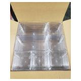 MultiPCS Clear Plastic Drawer Organizers Set, 5-Size Versatile Bathroom and Vanity Drawer Organizer Trays, Storage Bins for Makeup, Bedroom, Kitchen Gadgets Utensils and Office Accessories