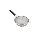 Goodcook Good Cook 6-Inch Strainer Aluminum Mesh, Medium, Black & Silver