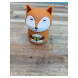 NUOSWEK Mechanical Kitchen Timer, Cute Animal Timer for Kids, Wind Up 60 Minutes Manual Countdown Timer for Classroom, Home, Study and Cooking (Orange Fox)