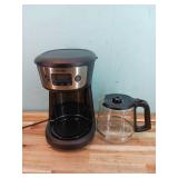 Mr. Coffee 12-Cup Programmable Coffee Maker - Black/Stainless Steel