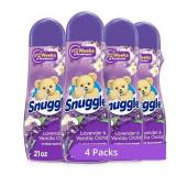 Snuggle In Wash Scent Booster, Lavender, 21 Ounce, Pack of 4