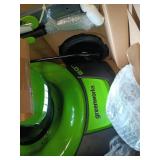 Greenworks 40V 20" Brushless Push Mower, 4.0Ah Battery (Aluminum Handles + Light) - Retail: $399.99