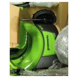 Greenworks 40V 20" Brushless Push Mower, 4.0Ah Battery (Aluminum Handles + Light) - Retail: $399.99