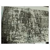 Origin 21 Abstract 2 X 3 (ft) Cream Gray Indoor Distressed/Overdyed Throw Rug