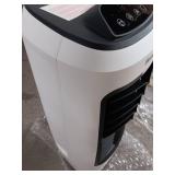 Honeywell TC10PEU Compact Humidifier and Evaporative Tower Air Cooler with Fan , Washable Dust Filter, 194 CFM - 2.6 Gallon Tank, White - CAN BE USED AS A HUMIDIFIER IN WINTER AND COOLER IN SUMMER!