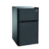 RCA 3.2 Cu Ft Two Door Mini Fridge with Freezer - Retail: $184.21