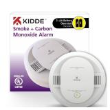 Kidde Smoke & Carbon Monoxide Detector, AA Battery Powered, LED Warning Light Indicators, 1 Pack