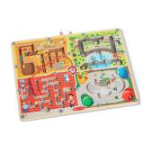 Melissa & Doug PAW Patrol Wooden 4-in-1 Magnetic Wand Maze Board - FSC Certified