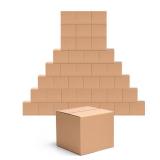 EdenseeLake 40 Pack 7x7x6 inches Shipping Boxes Small Cardboard Boxes for Packing, Moving, Mailing, Brown