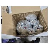 17 Pack Large Disco Ball Hanging Disco Ball Small Disco Ball Mirror Disco Balls Decorations for Party Wedding Dance and Music Festivals Decor Club Stage Props DJ Decoration (6 Inch, 3.2 Inch, 2 Inch)