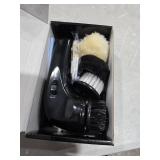 Electric Shoe Cleaner Brush, Electric Shoe Polisher Brush Shoe Shiner Dust Cleaner Portable USB Leather Cleaner Care Kit for Leather Shoes Sneaker