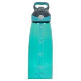 Contigo AUTOSPOUT Straw Addison Water Bottle, 24oz, Citron