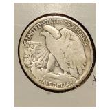 1918-S Walking Liberty Silver half dollar