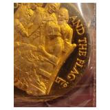 24kt E.P. Bronze F780 Betsy Ross & Flag 1776