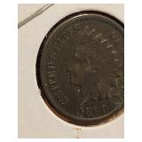 1890 Indian head penny