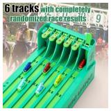 AIERSA Horse Racing Game, Desktop Derby 6-Horse Racing Game, Electronic Horse Race Board Game, Mini Tabletop Horse Race Game for Family Party