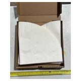 Box of 10"in Shortening Filter Cones