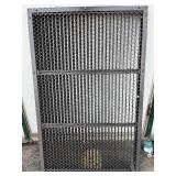 2’x38” ALUMINUM EXHAUST VENT COVER - W/ PROTECTIVE SCREEN