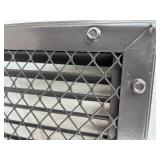 2’x38” ALUMINUM EXHAUST VENT COVER - W/ PROTECTIVE SCREEN