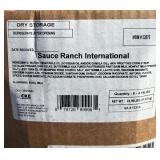 6 LARGE 4lb BAGS OF RESTAURANT QUALITY RANCH SAUCE