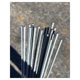 BUNDLE of 20 Galvanized 8th inch x 6.5’ Lil steel rods