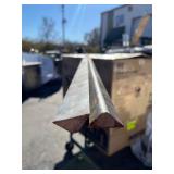 2 10’ x 1.25” x .5” HEAVY DUTY SOLID STEEL TRIANGLE