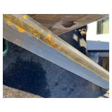 2 10’ x 1.25” x .5” HEAVY DUTY SOLID STEEL TRIANGLE