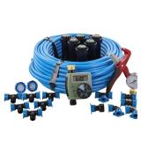 Orbit 50020 In-Ground Blu-Lock Tubing System and Digital Hose Faucet Timer 1-Zone Sprinkler Kit - Retail: $363