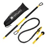 Rebuwo Trainer Kit Fitness Stick Gymstick Gym Stick Fitness Rope,Rip Trainer Resistance Cord, Cardio Exercise, Rip Stick, Rip Trainer Kit, Rip Strength Trainer,Swing Trainer for Baseball and Softball 