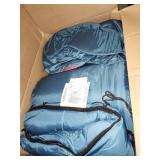 Coleman Brazos 20Â°F/30Â°F Adult Sleeping Bag, Cool-Weather Sleeping Bag with No-Snag Zipper & Stuff Sack, Machine Washable