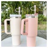 5-Pack Silicone Straw Covers Compatible with Stanley Cups - Dust-Proof Straw Caps for 40 oz Tumblers and Water Bottles