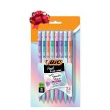 BIC Xtra Smooth Mechanical Pencils with Eriasers, Medium Point (0.7mm), No Smudge and Clean Erasing, Writes Smooth & Dark, Great Holiday Gift, 24-Count Gift Set