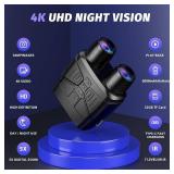 $$! Night Vision Goggles - 4K Night Vision Binoculars for Adults, 3