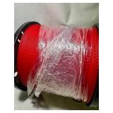 New Large 16lb Roll of Bulkline CT-550 .105” Spool Line, Red