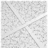 New 7pc Set of CertainTeed 5/8 in x 2 ft x 2 ft Baroque Trim Ceiling Tile Panels BET-157, White