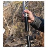 Wicked Tough Tree Gear 15’ Extension Telescoping Pole Saw, Black