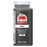 Apple Barrel Acrylic Paint in Assorted Colors (16 Ounce), 21148 Black