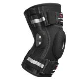 NEENCA Professional Knee Brace for Knee Pain, Adjustable Hinged Knee Support with Removable Side Stabilizers, Strong Stability for Joint Pain Relief, Arthritis, Meniscus Tear, ACL, PCL, Runner, Sports