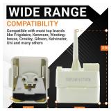 BlueStars 2188830 Refrigerator Compressor Relay & Overload Replacement   Exact Fit for Whirlpool & Kenmore Refrigerators   Replaces 2220475 PS993073 2188829 1177466