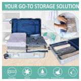 16 Roll Up Travel Compression Bags, Hand Roll Space Saver bags No Vacuum Needed (6 Large Roll/6 Medium Roll/4 Small Roll)