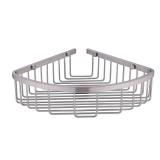 orhemus 304 Stainless Steel Shower Caddy Corner Basket Shelf Bathroom Organizer Wall Mounted Storage, Brushed Nickel