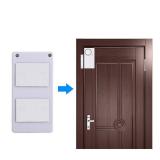 HENDUN Wireless Door Alarms When Opened with Remote, Door Security Sensor, Pool Alarm for Kids Safety, Sliding (2 Pack)